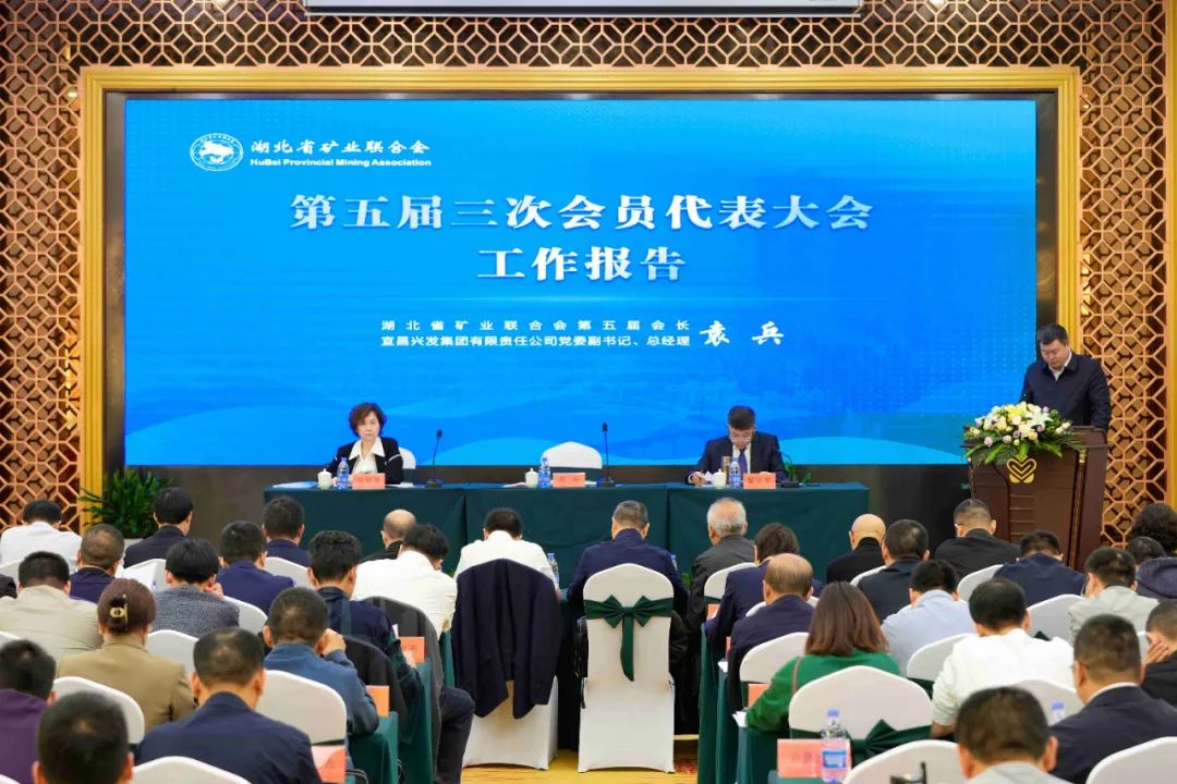 湖北省矿业联合会五届三次会员代表大会在武汉圆满召开